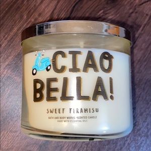 Bath & Body Works Tiramisu 3 wick Candle